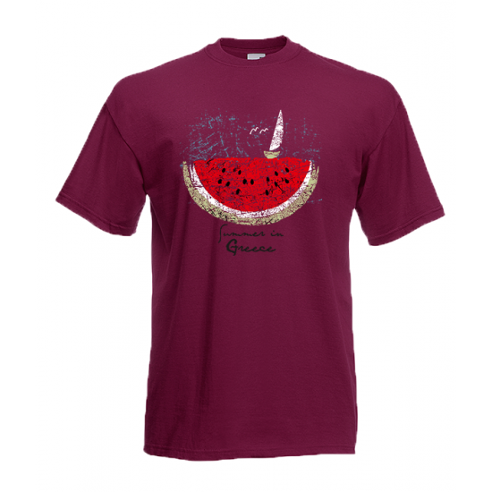 Watermelon Greece T-Shirt with print