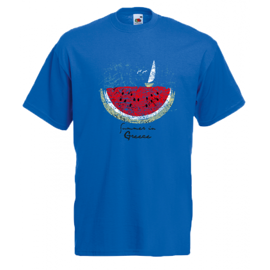 Watermelon Greece T-Shirt with print