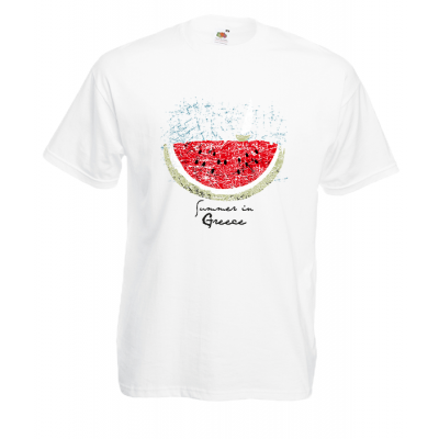 Watermelon Greece T-Shirt with print