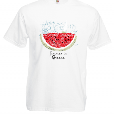 Watermelon Greece T-Shirt with print