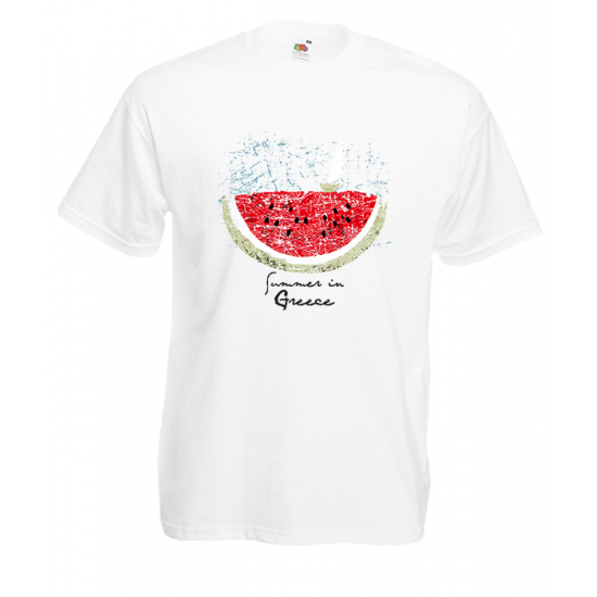 Watermelon Greece T-Shirt with print