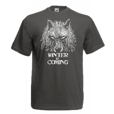 Winter Is Coming T-Shirt με στάμπα