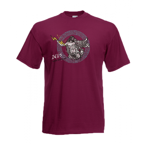 Zeus Greek Mythology T-Shirt with print