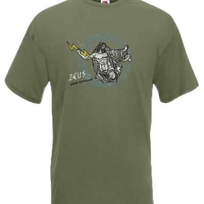 Zeus Greek Mythology T-Shirt with print