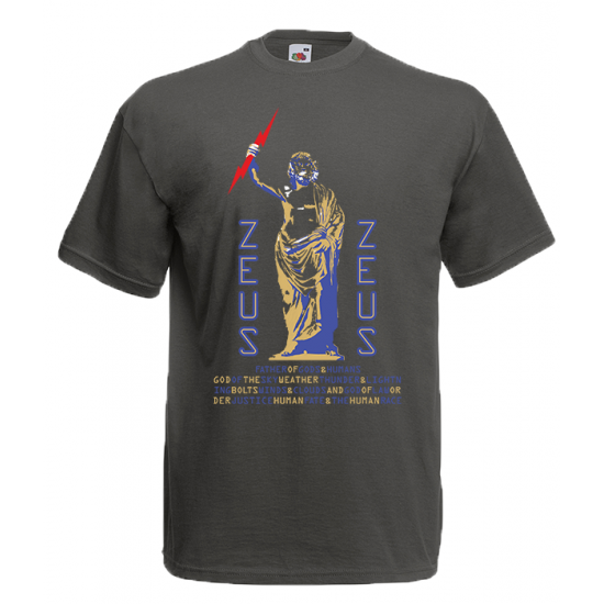 Zeus Thunder T-Shirt with print