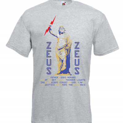 Zeus Thunder T-Shirt with print