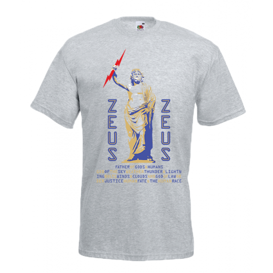 Zeus Thunder T-Shirt with print