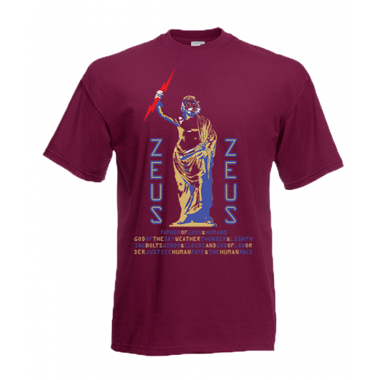 Zeus Thunder T-Shirt with print