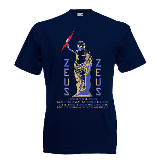 Zeus Thunder T-Shirt with print