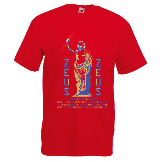 Zeus Thunder T-Shirt with print