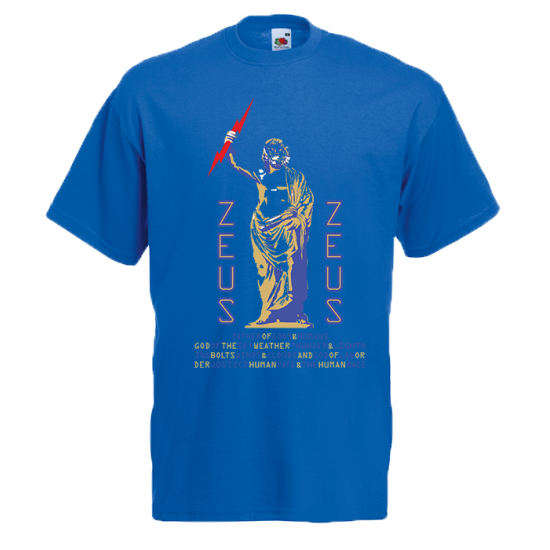 Zeus Thunder T-Shirt with print