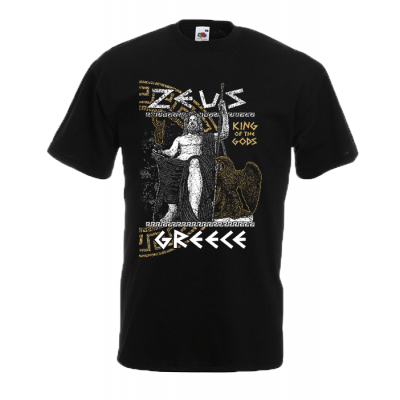 Zeus Gold T-Shirt with print