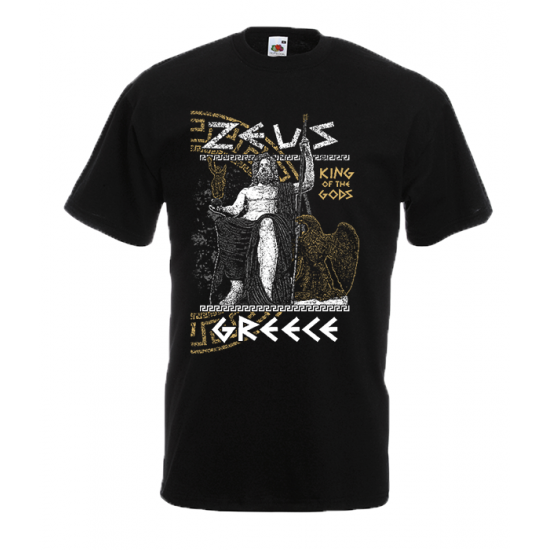 Zeus Gold T-Shirt with print