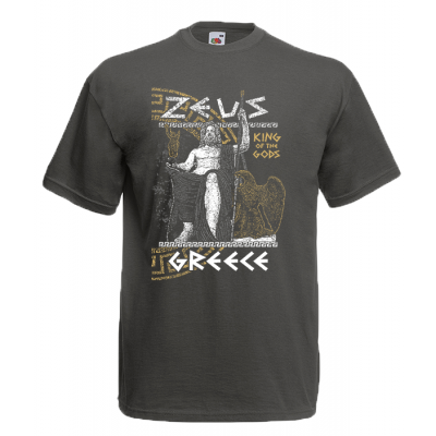 Zeus Gold T-Shirt with print