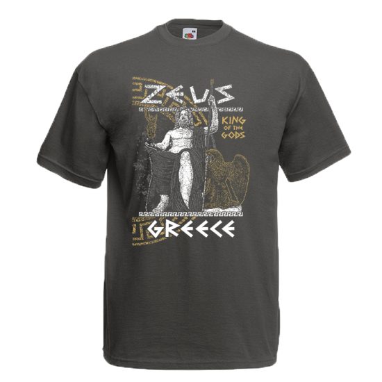 Zeus Gold T-Shirt with print