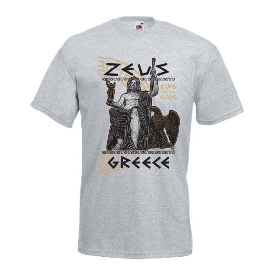 Zeus Gold T-Shirt with print