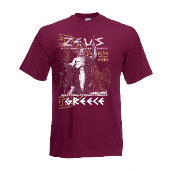 Zeus Gold T-Shirt with print