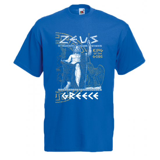Zeus Gold T-Shirt with print