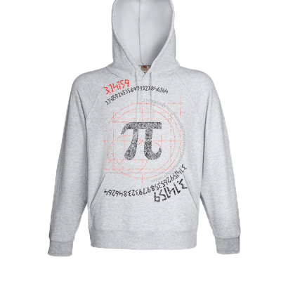 Π Greek Φούτερ με στάμπα 